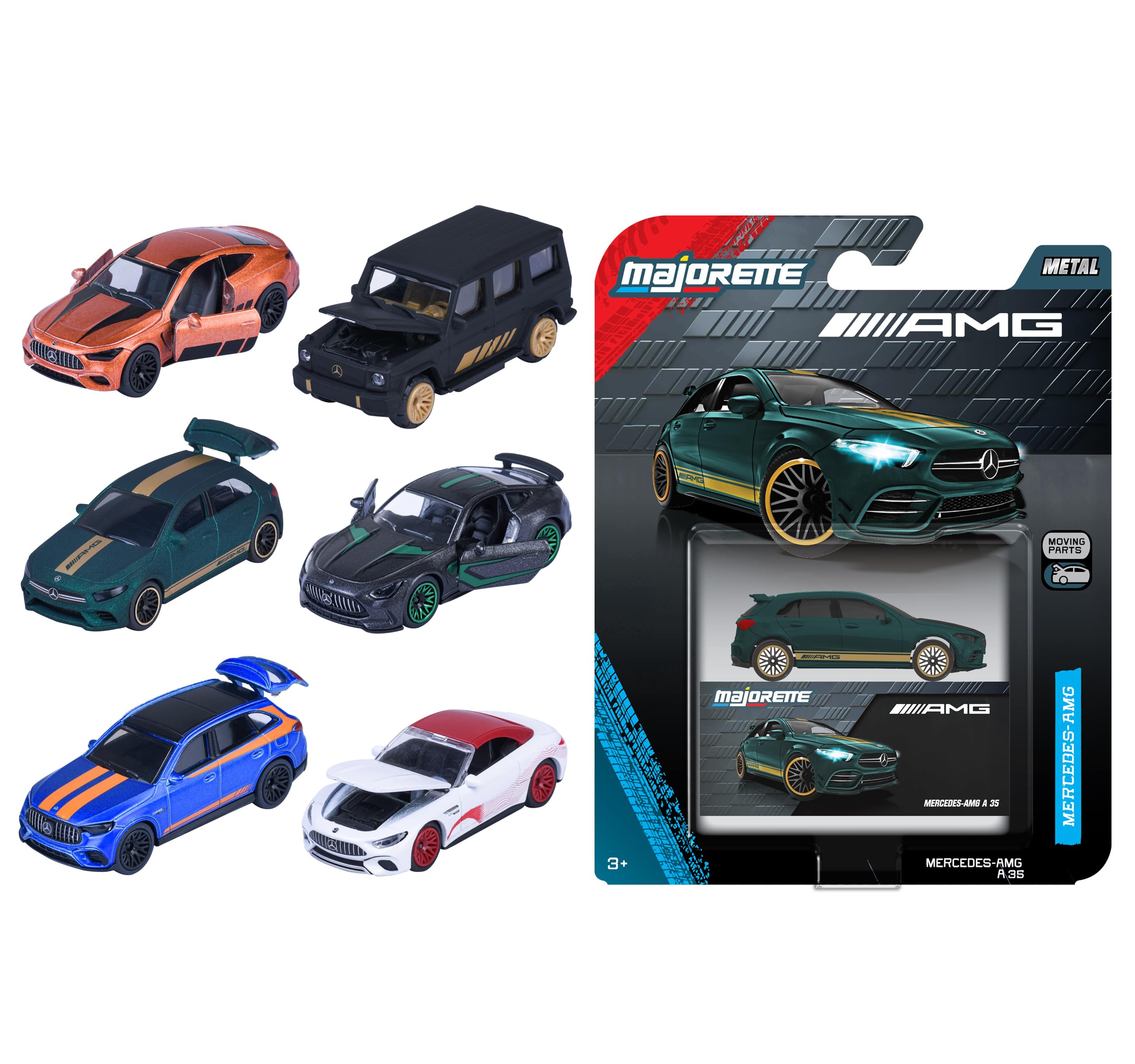 海外限定 Majorette Mercedes AMGシリーズ Amazon.com: Majorette Mercedes-AMG Deluxe Cars -Set of 6